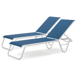 Contemporary Outdoor Chaise Lounges by Telescope Casual Furniture