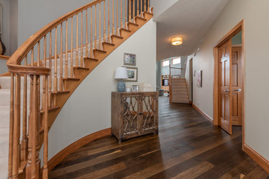 Staircase - transitional staircase idea in Minneapolis