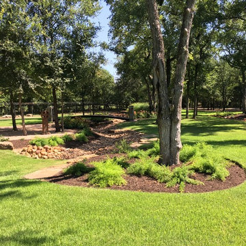 Landscape Design including drainage solution