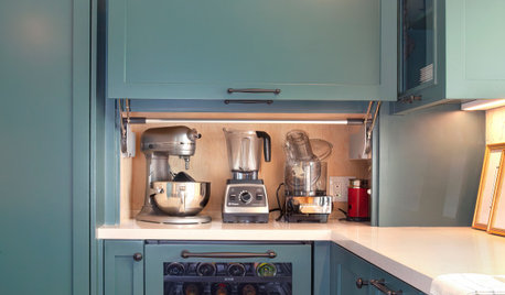 25 Ideas for Kitchen Appliance Garages