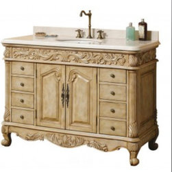 Rivera 48'' Single Vanity - Vanity Tops And Side Splashes