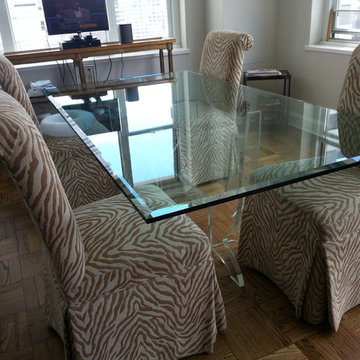 Glass table tops