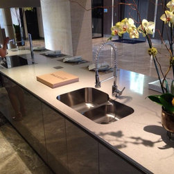 Seamless Undermount Sink at Chateau Fendi, Miami. - Products