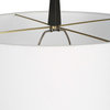 Rustic Minimalist Aged Black Iron Pole Floor Lamp 67 in Industrial Loft Classic