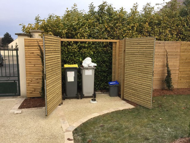 Comment cacher les poubelles dans son jardin