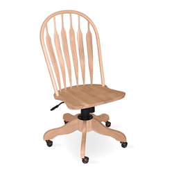 Steambent Windsor Chair with Base - Office Chairs