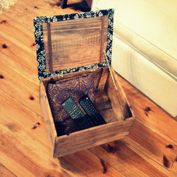 Wine box footstools - Footstools And Ottomans