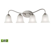 Conway 4 Light Bathroom Vanity Light in Brushed Nickel