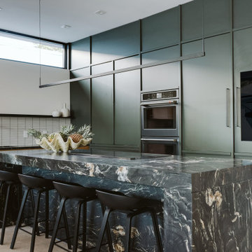 MidMod House kitchen island