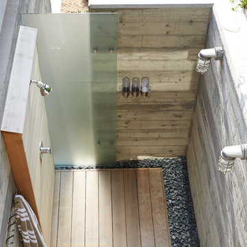 outdoor shower