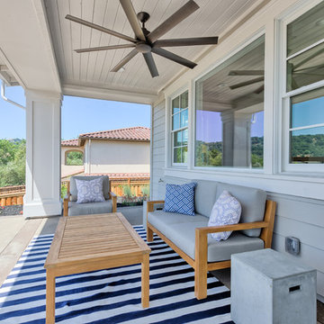 SummerHill Homes Outdoor Spaces: Harvest Court Residence 2 Backyard