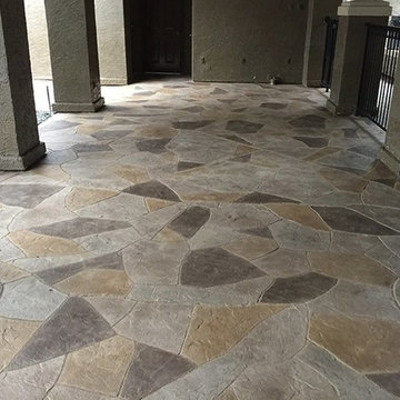 Resurfaced Concrete Overlay