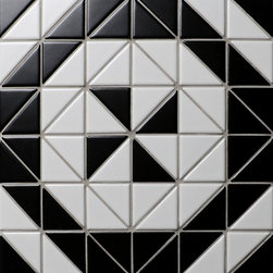 Windmill Series TR2-MWB-DD04C - Mosaic Tile