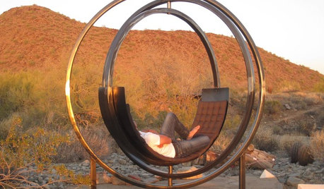 Is It a Gyroscope or Sculpture? Nope, It’s a Chair