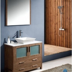 Fresca Torino 36 x 18 Modern Bathroom Vanity FVN6236WB-VSL - Bath Products