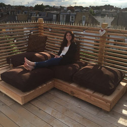 London Roof-top Sun Deck - Garden Sofas