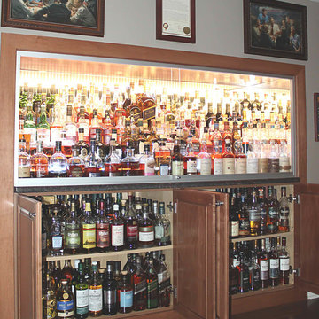 Robbinsville Custom Liquor Cabinet