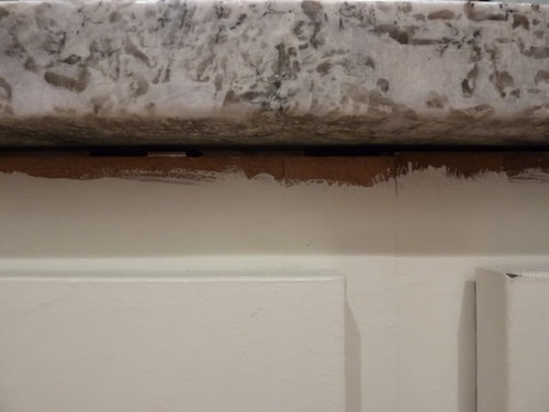 Gap Between Granite And Cabinets, How To Fill Gaps In Granite Countertop