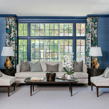 A touch of blue