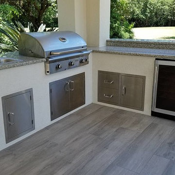 Various Outdoor Kitchen & Living Remodels