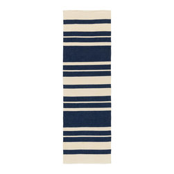 Brynn: Casual Striped Runner Area Rug - Home Decor