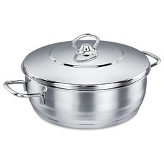 YBM Home Hascevher 18/10 Stainless Steel Stock Pot with Lid & Reviews