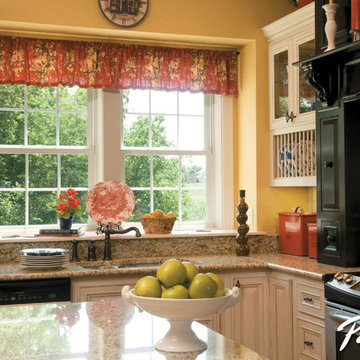 Experience the superior durability of Pella® Impervia® double-hung windows