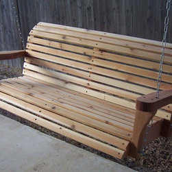 TMP Classic Cedar Porch Swing - Porch Swings