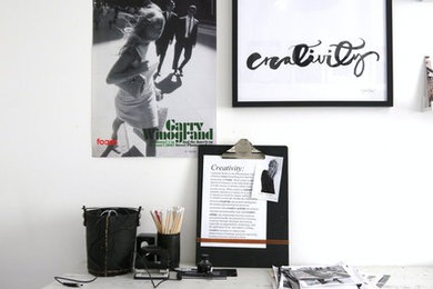 Home office - eclectic home office idea in Amsterdam