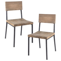Industrial Dining Chairs by Olliix
