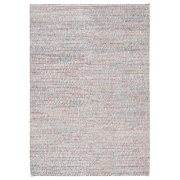 Safavieh Vermont Vrm401F Solid Color Rug, Ivory and Gray, 4'0"x6'0"