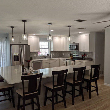 Transitional Kitchen Remodel Done for an Open Concept Look