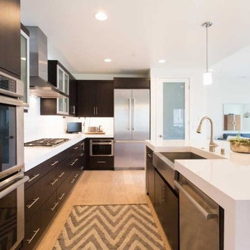 remodeling in Playa Vista kitchen