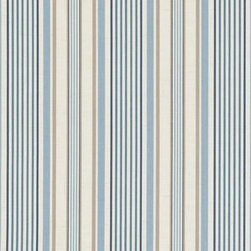 Hatti Chambray curtains Francesca Wedgwood Romans - Roman Blinds