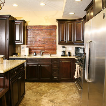 Varied Height Kitchen