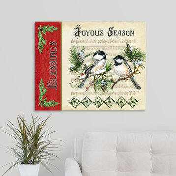 "Joyous Season" Wrapped Canvas Art Print, 30"x24"x1.5"