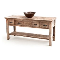 Reclaimed Wood Farm Vanity - Products