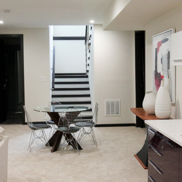 Project #70 | Open-Riser Staircase with Cable Railing