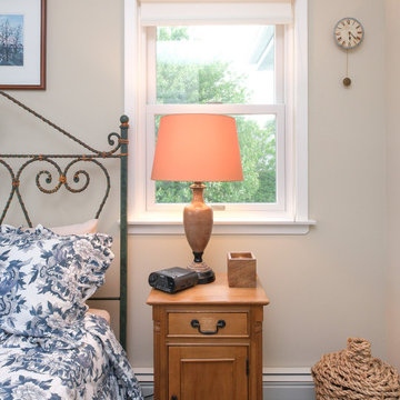 Double Hung Window in Stylish Bedroom - Renewal by Andersen Long Island