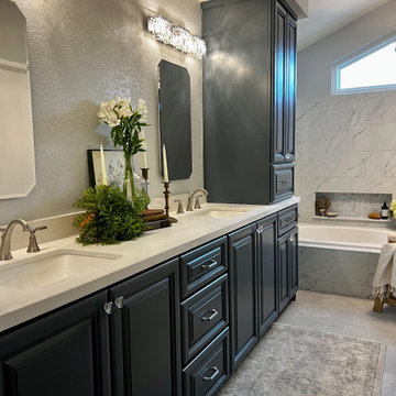 Bathroom remodel - Walnut
