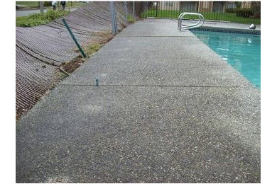 Raise and Support Pool Deck Slab