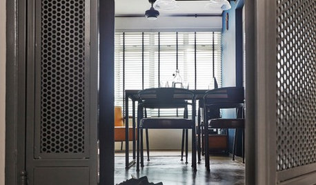 Houzz Tour: A Grungy Chic Flat Meets Fitness Goals
