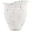 Vase Large Alabaster White Pottery Ceramic