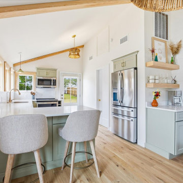 Cottage Kitchen Remodel Southport, NC