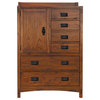 A-America Mission Hill Door Chest, Harvest