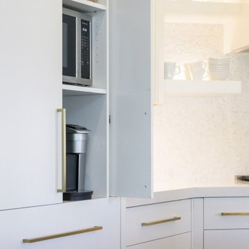 Modern Kitchen & Home Office Remodel