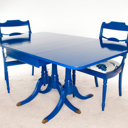 Duncan Phyfe Dining Table in Blue - Products