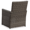 Wicker Outdoor Dining Chair w/ Cushion| Hampton Collection