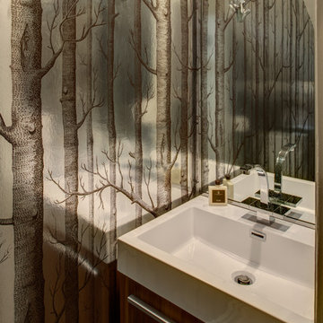 Italian High Gloss Contemporary Kitchen - Gilmans Kitchens and Baths