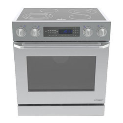 Dacor Distinctive 30" Slide-In Electric Range, Stainless Steel | DR30EIFS - Gas Ranges And Electric Ranges